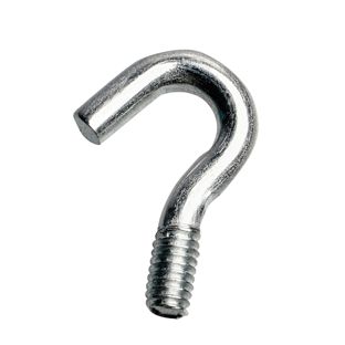 Schroefhaken met 5,5 mm binnendiameter, M4 schroefdraad 