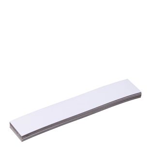 Magnetische labels beschrijfbaar null | 15 x 80 mm