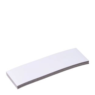 Magnetische labels beschrijfbaar null | 25 x 80 mm