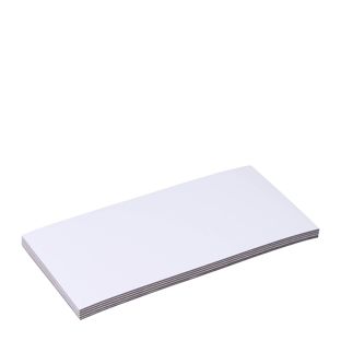 Magnetische labels beschrijfbaar null | 50 x 100 mm