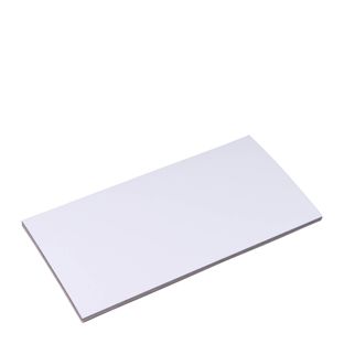 Magnetische labels beschrijfbaar 80 x 150 mm  | wit 