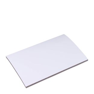 Magnetische labels beschrijfbaar 100 x 150 mm  | wit 