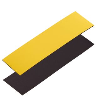 Magnetische labels beschrijfbaar null | 30 x 100 mm