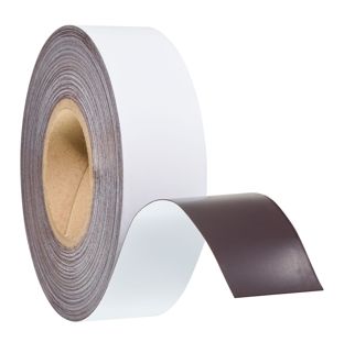 Gekleurd magneetband 50 mm | null | 30 m | 0,6 mm