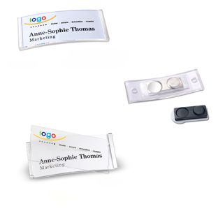 Naambadges polar® quick-print magneet 