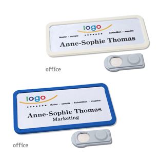 Naambadges OFFICE magnetisch 