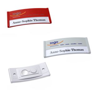 Naambadges polar® color-print magneet 