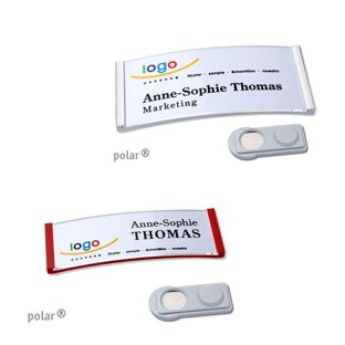 Naambadges polar® magnetisch 