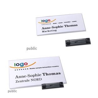 Naambadges naald PUBLIC 
