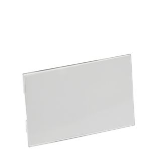 Naambadges Acryl CLEAR magnetisch 90 x 55 mm 