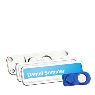 Naambadges TEAM magnetisch null | 75 x 17 mm
