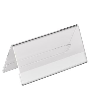 Tafelnaambordje, acryl liggend formaat | 120 x 55 mm