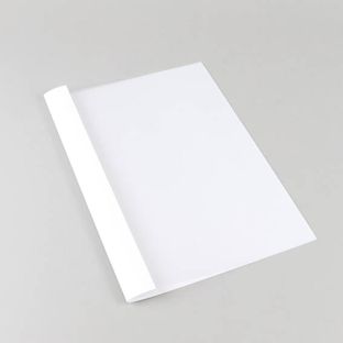 Oogjesmap A4, linnenkarton, 45 vel, wit  | 4 mm