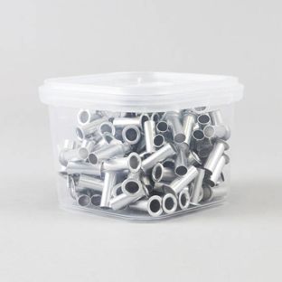 Klikoogjes 4,5 mm, 2 - 30 vel, zilver 4.5 mm