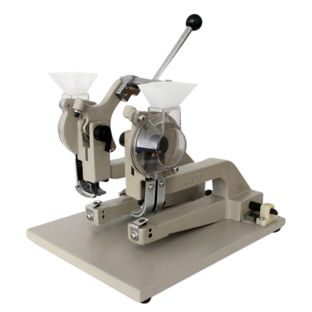 Dubbelkops eyeletapparaat M165D voor eyelets / flensringen nrs. 24 en 25 