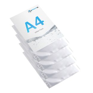 Showtassen, A4 Inhangstrook: 17 mm breed, zonder perforatie  | 110 µm