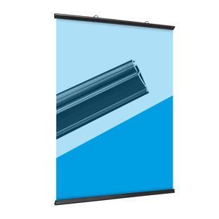 Posterstrips kunststof 