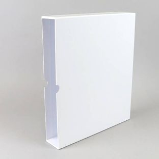 Etui voor ringmappen A4, wit 