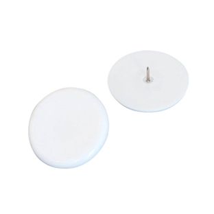 Punaises, ø = 30 mm wit  | 100 Stuks per zakje 