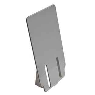Verbreding voor schuifstandaard, 80 x 130 mm, grijs 