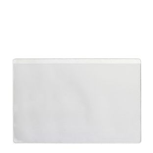 Visitekaarthoesjes, zelfklevend, PP-folie 95 x 60 mm  | frontfolie verkort 
