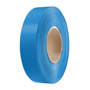 Inlegstroken voor prijs-/scanrails blauw  | PVC 