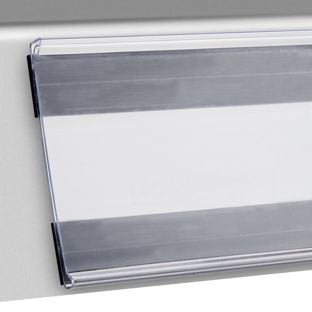 Prijsrail DBR magnetisch, met C-klem 64 mm | 1000 mm