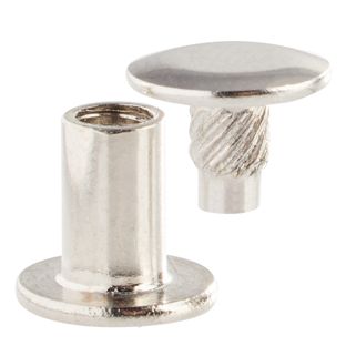 Busschroeven met inslagkop, vernikkeld 8 mm
