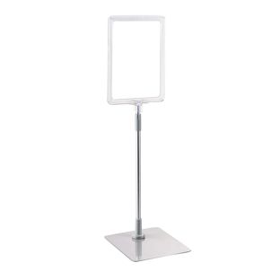 Posterframe met voet en houder (set) A5 null | null | onderstel: grijs