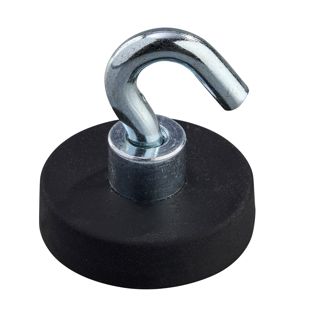 Magneet met rubbercoating met haak 22 mm | null