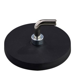 Magneet met rubbercoating met L-haak 43 mm | null