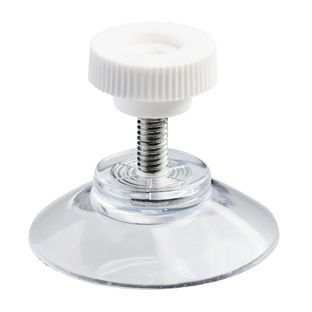 Zuignap met kartelmoer null | 30 mm | M4, 10 mm lang