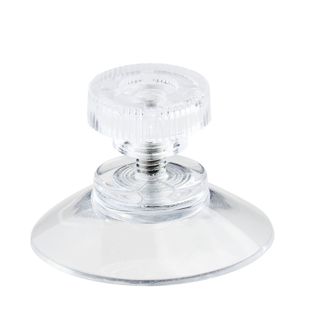 Zuignap met kartelmoer null | 30 mm | M4, 6 mm lang