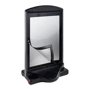 Stoepbord ICON A1 Outdoor, zwart 
