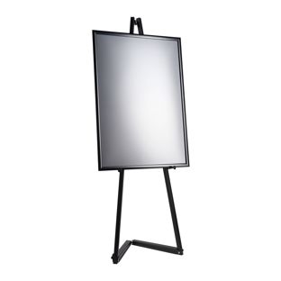 Mobiele ezel van aluminium met inklapbaar frame  