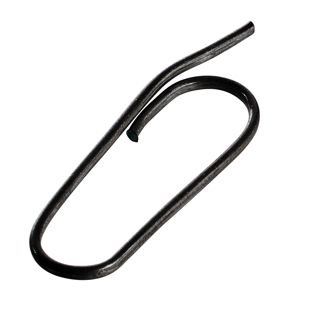 Labelhanger met lus ovaal