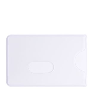 Kunststof pashouders met RFID bescherming en uitsparing, 59 x 88, wit 