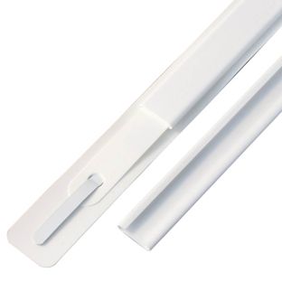 Afdeklijsten 297 mm, wit 