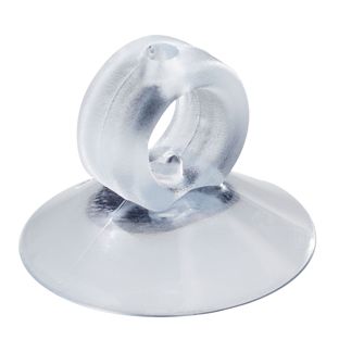 Zuignap met ring 