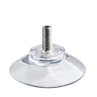 Zuignap met schroefdraad 30 mm | M4, 10 mm lang