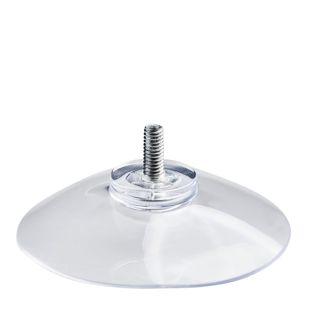 Zuignap met schroefdraad 50 mm | M4, 10 mm lang 