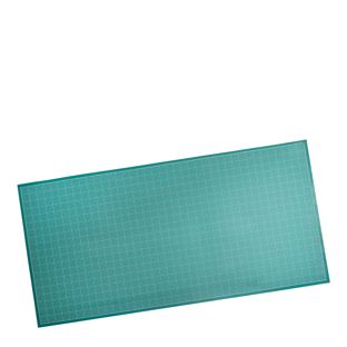 Snijmat XXL, 200 x 100 cm, zelfherstellend, met raster/ruitpatroon groen 