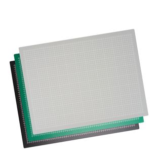 Snijmat, A2, 60 x 45 cm, zelfherstellend, met raster/ruitpatroon 