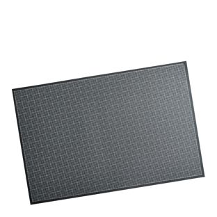 Snijmat XL, 150 x 100 cm, zelfherstellend, met raster/ruitpatroon zwart 