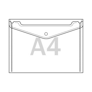 Documentenmappen voor inhoud A4, PP-folie 180 µm 