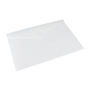 Documentenmappen A4, mt klittenbandsluiting, tot 135 vel, PP-folie, wit 