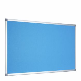Prikbord van vilt met aluminium lijst, 60 x 90 cm null