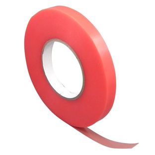 Dubbelzijdig PET tape, sterke acrylaatlijm, rode folie-schutlaag, TLM21 