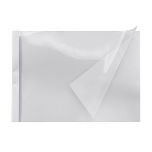 Thermische inbindomslag A4 dwars/liggend, karton, tot 30 vel, wit 3 mm