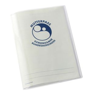 Omslagmapjes t.b.v. zwangerschapsboekje 180 x 260 mm, transparant 